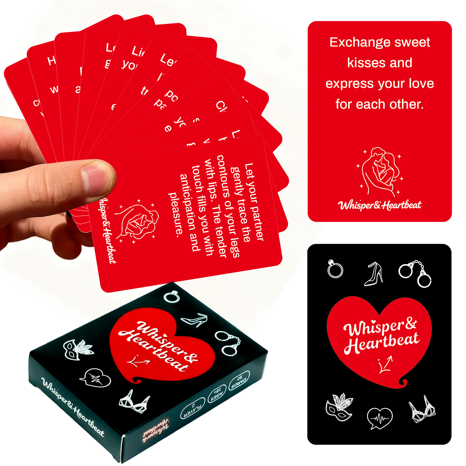 Party Games Couple - 50PCS Card Couples Drinking Game Set,
