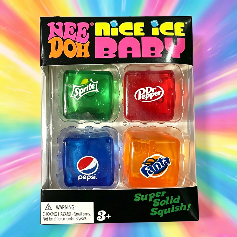 New Schylling NeeDoh Nice Cube - Party Games Ideas 评论和价格