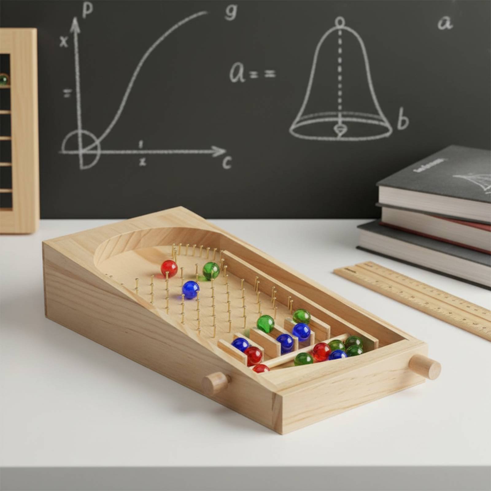 Wooden Pinball Decision Board  - Party Games Simple 评论和价格