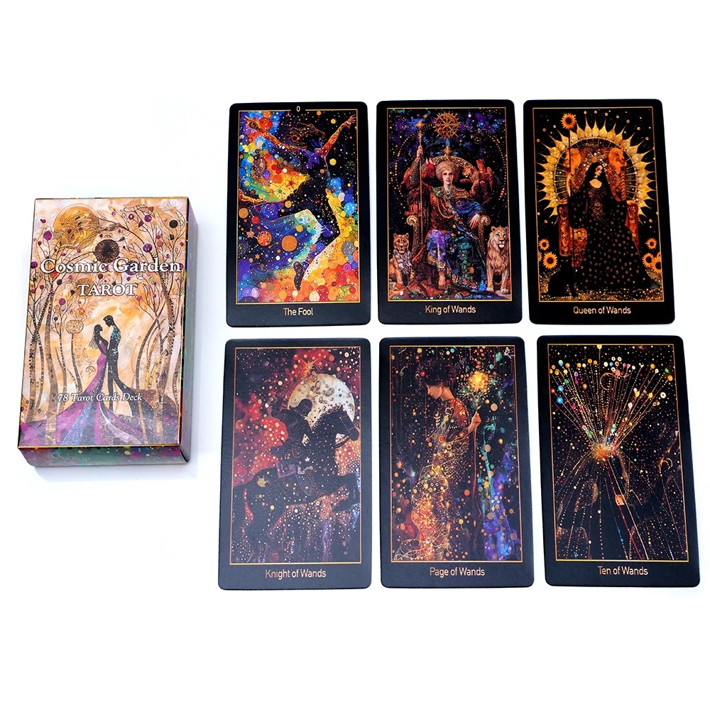 Cosmic Garden Tarot Deck 78 Ca - Party Games Juegos De Mesa 评论和价格