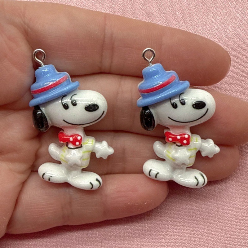 10pcs resin cute little dog pe - Party Games Ideas 评论和价格