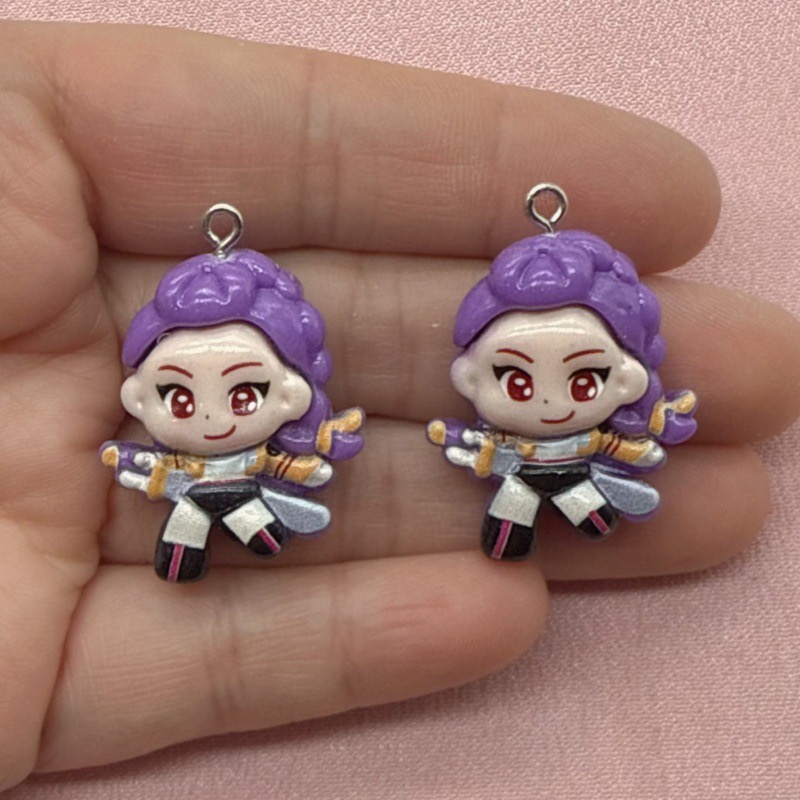 10pcs resin cartoon pendant, D - Party Games Ideas 评论和价格