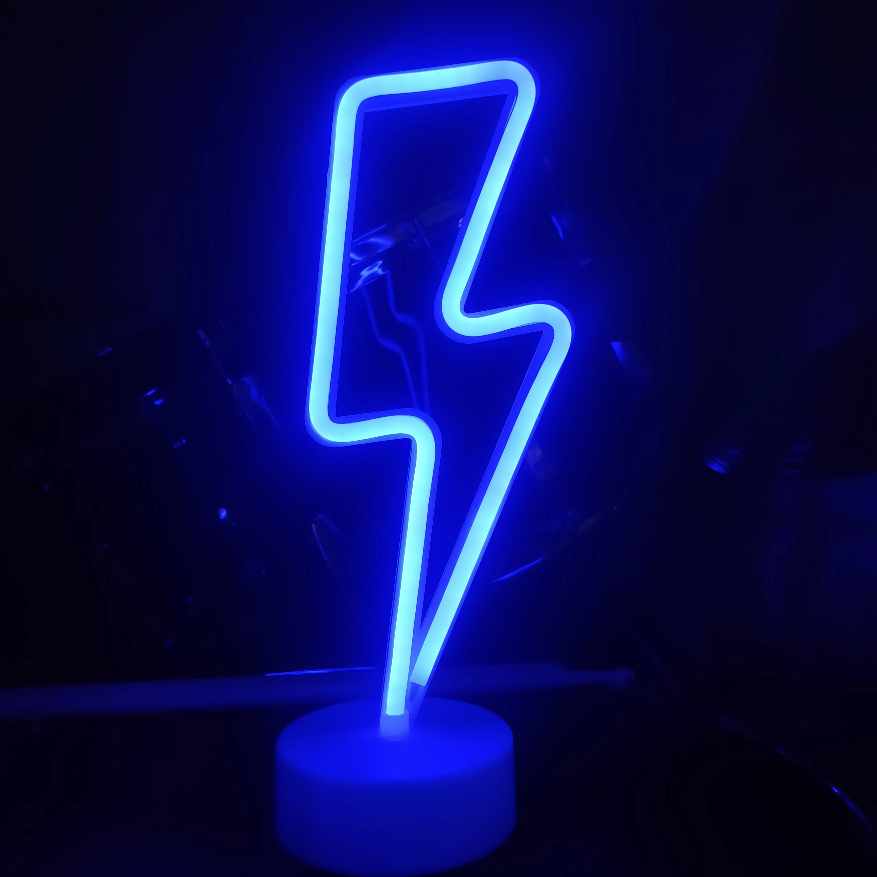 Lightning LED neon light, USB  - Party Games Girls Night 评论和价格