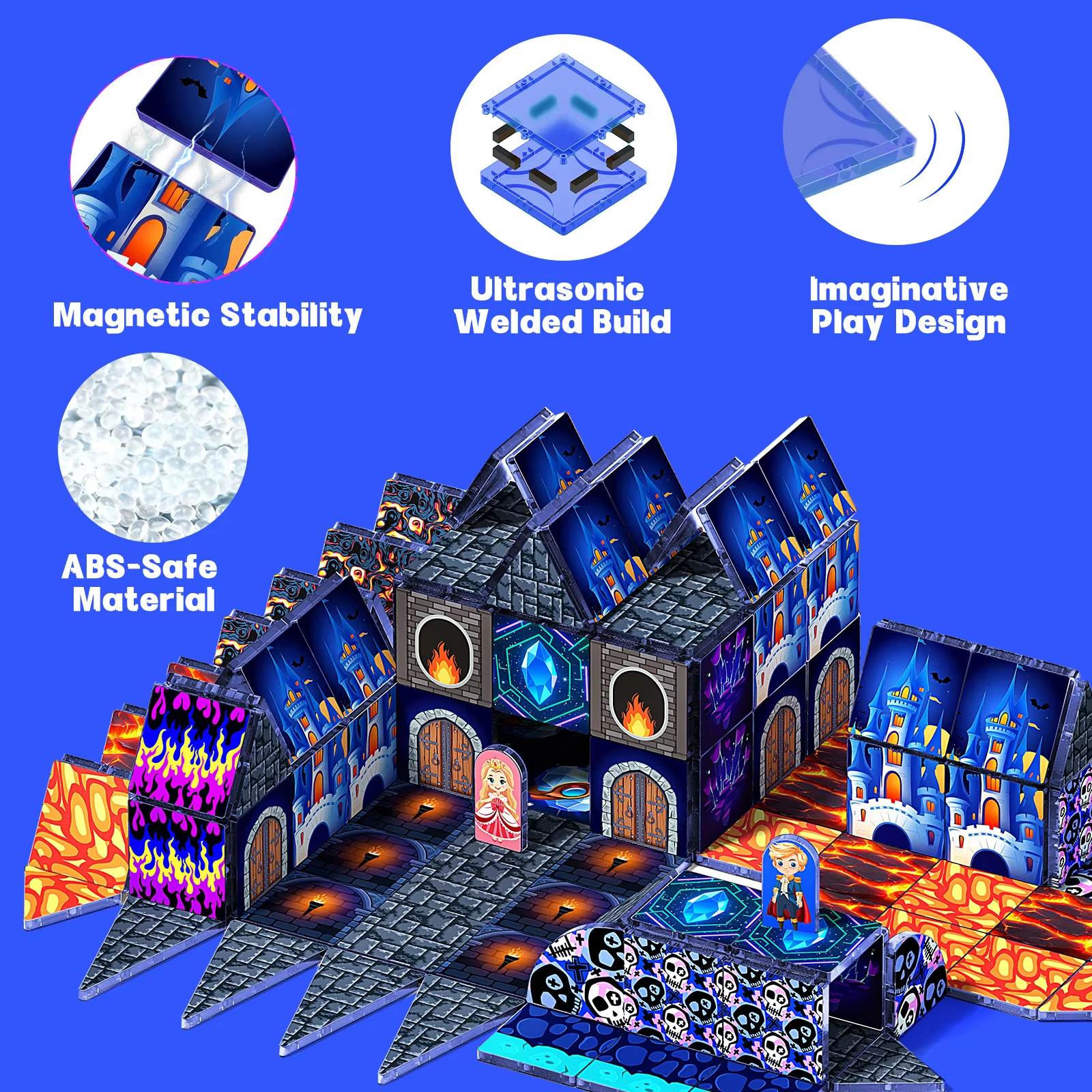 Magnetic Building Blocks DIY M - Party Games Steam 评论和价格