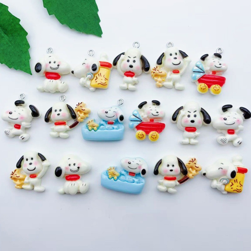 12pcs resin cartoon dog pendan - Party Games Ideas 评论和价格