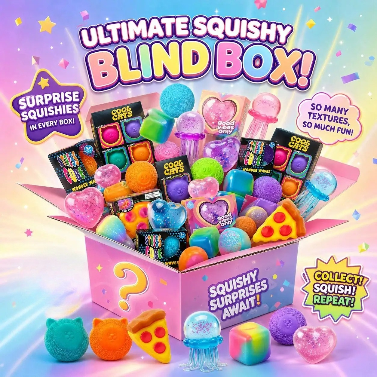 100+ Pieces Assorted Squishy F - Party Games Ideas 评论和价格