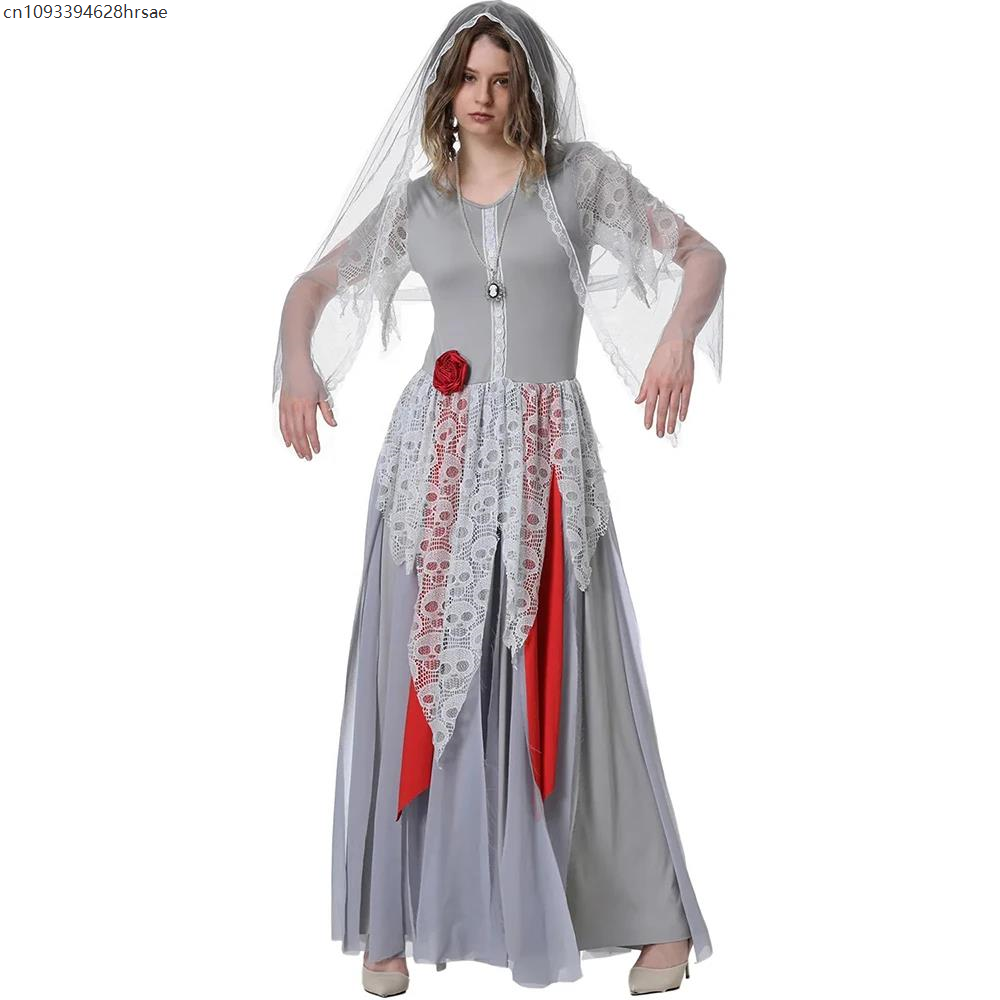Couple Ghost Wedding Suit Hall - Zombie Party Games For Adults 评论和价格