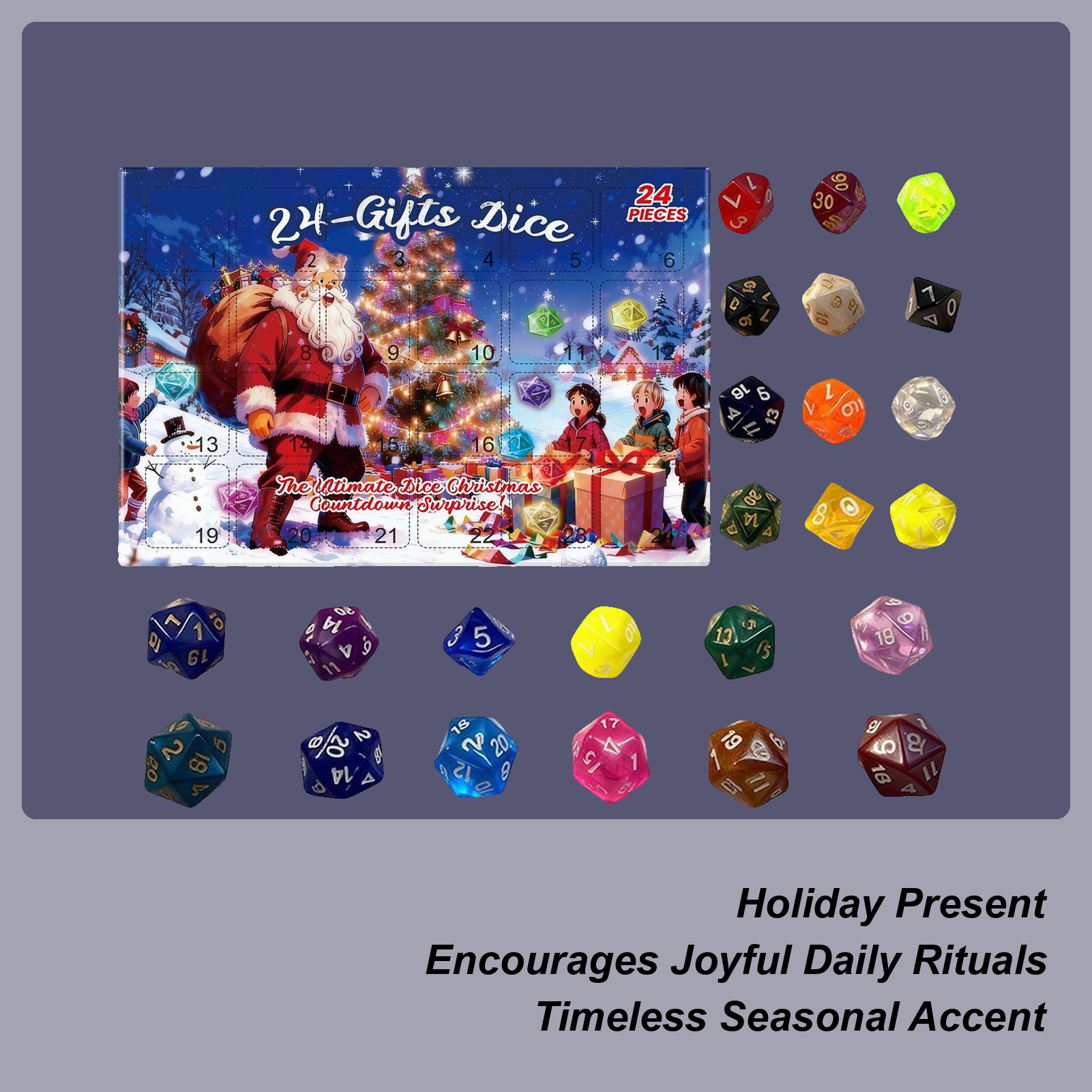 2025 Christmas Countdown Calen - Party Games Youth 评论和价格