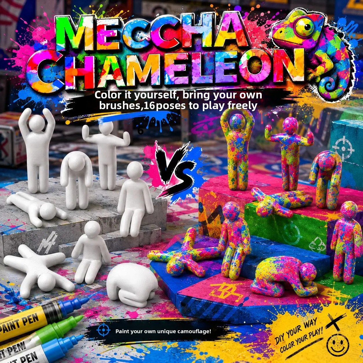 16 Poses Meccha Chameleon Part - Party Games Steam 评论和价格