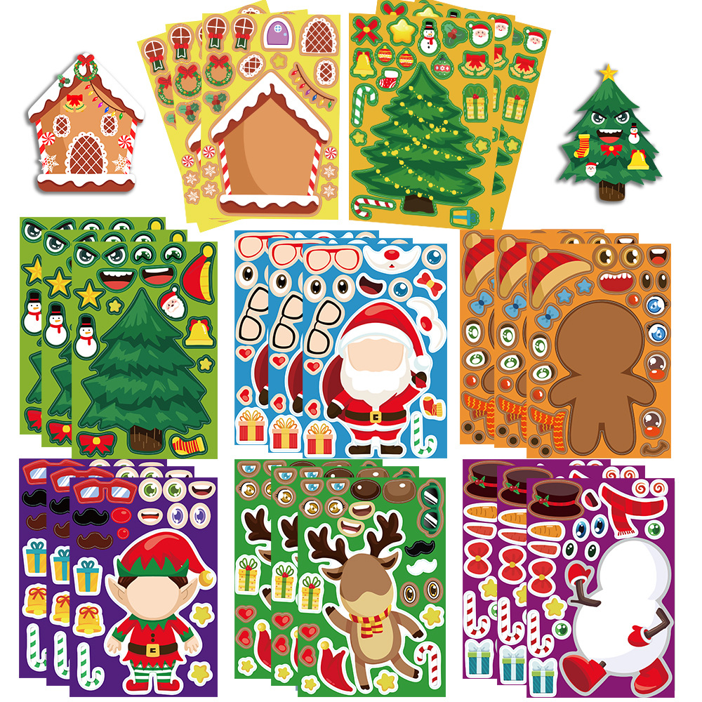 8 Sheets Christmas Puzzle Stic - Party Games Instagram 评论和价格
