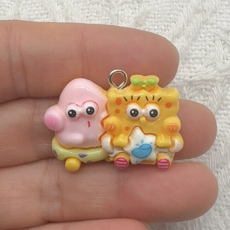 10pcs cartoon resin pendant, D - Party Games Ideas 评论和价格