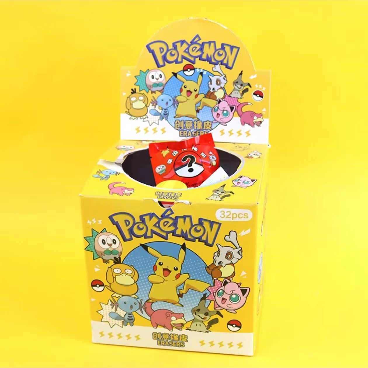Pokemon Blind Bag Eraser Surpr - Party Games Box 评论和价格