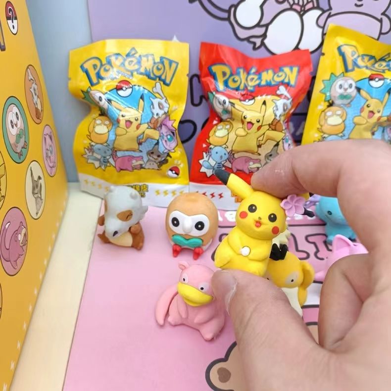 Pokemon Blind Bag Eraser Surpr - Party Games Box 评论和价格