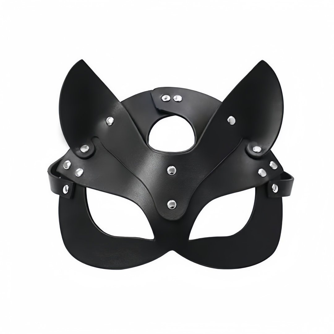 Gothic Catwoman Half Face Mask - Party Games Couple 评论和价格