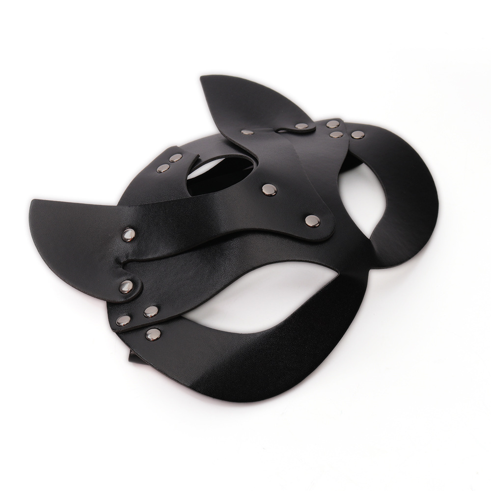 Gothic Catwoman Half Face Mask - Party Games Couple 评论和价格