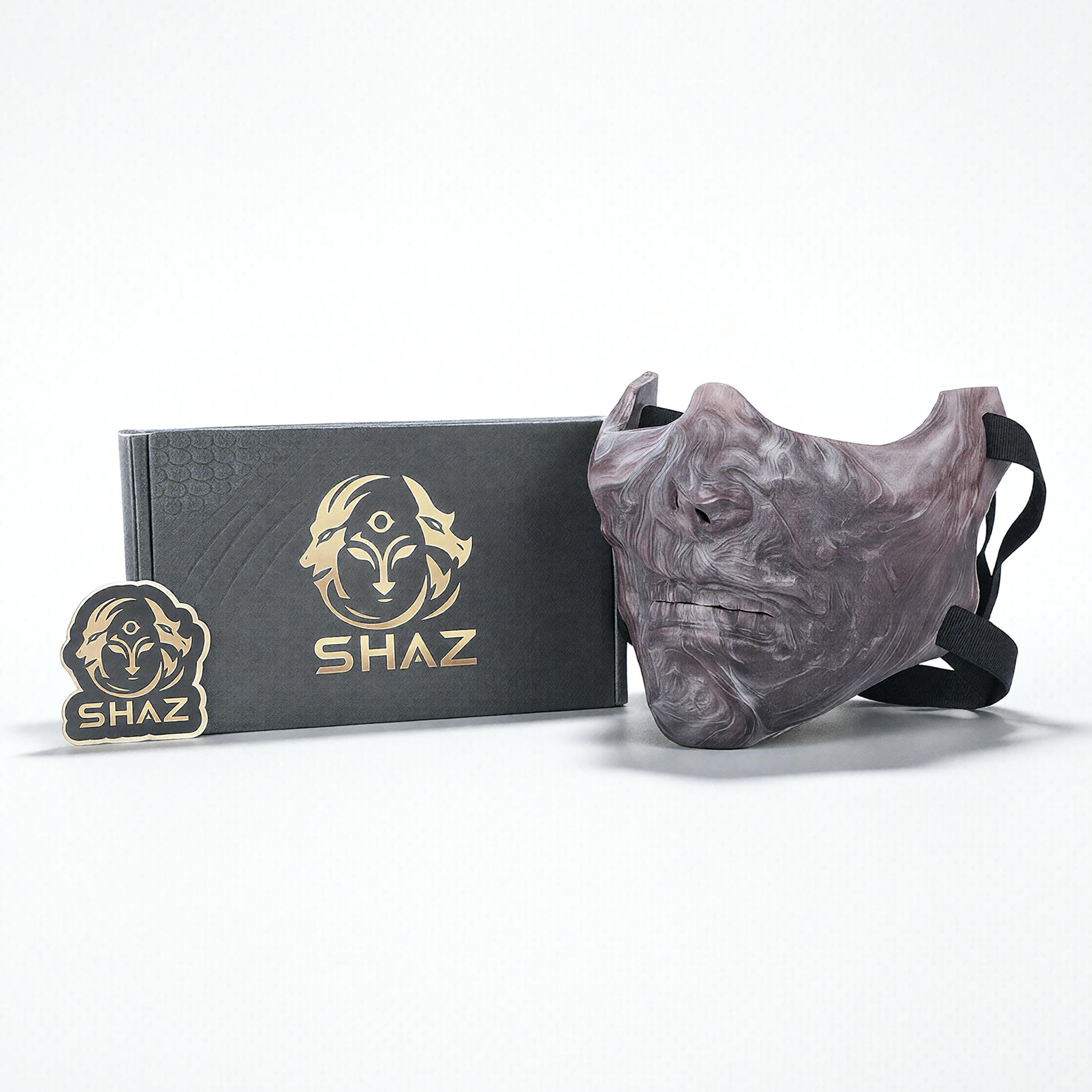 SHAZ Scary Zombie Face Mask, C - Zombie Party Games For Adults 评论和价格