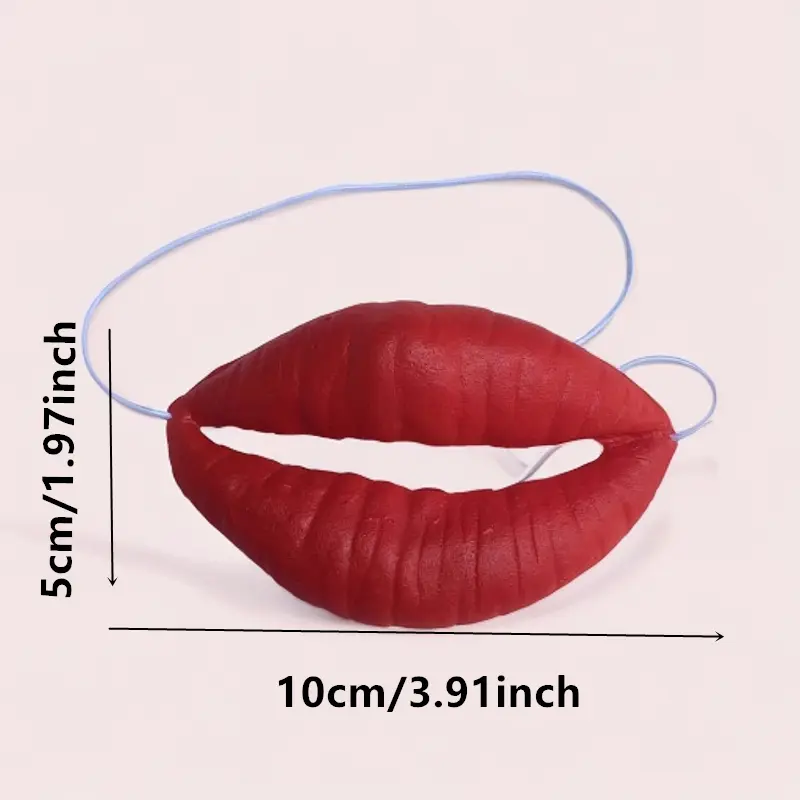 4pcs lips props, wedding game  - Party Games Adults Indoor 评论和价格